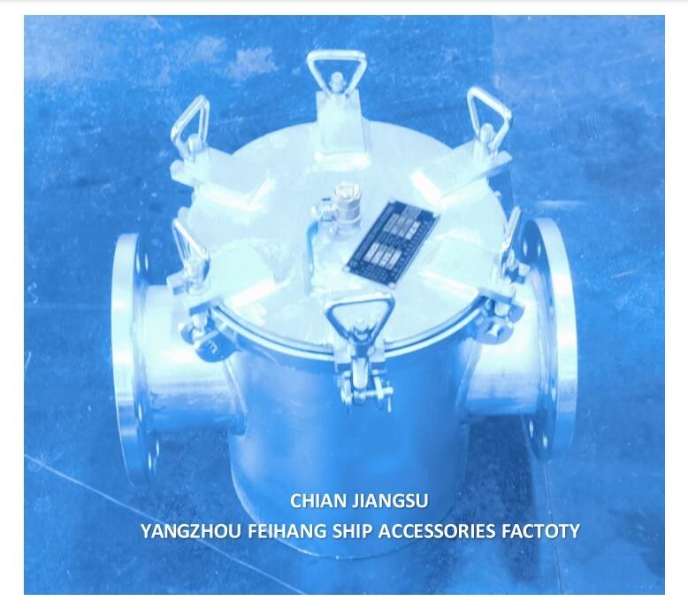 Cina Supper-Marine filtri di acqua di mare Molde AS125 CB/T497 alloggiamento galvanizzato a caldo, filtro in acciaio inossidabile