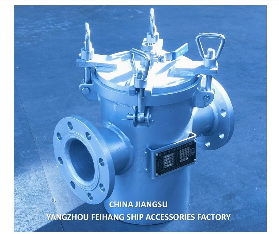 AS80 CB/T497 Filtro per acqua marina in acciaio inossidabile - Modello di filtro unico per acqua marina
