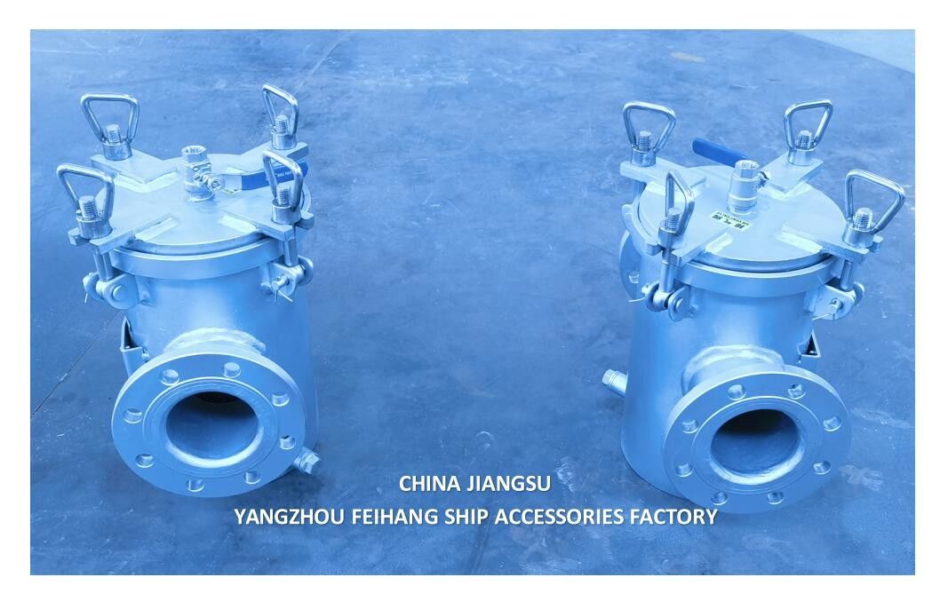 AS80 CB/T497 Filtro per acqua marina in acciaio inossidabile - Modello di filtro unico per acqua marina