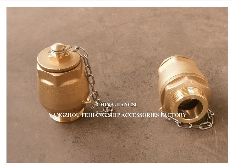 IMPA23339 FH-DN40 Valvola a sfera di scarico Corpo in ottone NPT Copertura in acciaio inossidabile sfera galleggiante