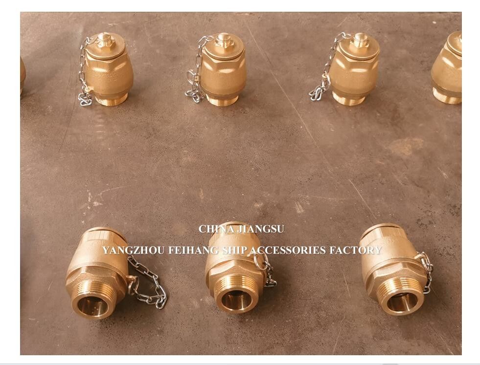 IMPA23339 FH-DN40 Valvola a sfera di scarico Corpo in ottone NPT Copertura in acciaio inossidabile sfera galleggiante