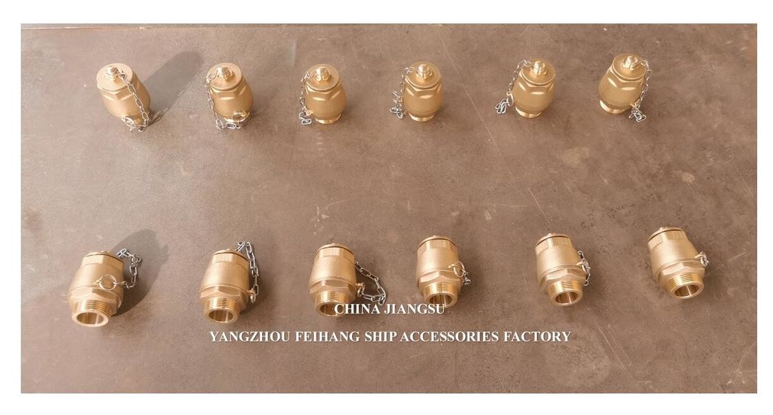 IMPA23339 FH-DN40 Valvola a sfera di scarico Corpo in ottone NPT Copertura in acciaio inossidabile sfera galleggiante