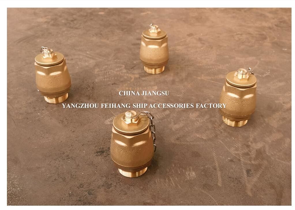 IMPA23339 FH-DN32 Valvola a sfera di scarico Corpo di ottone NPT Copertura di acciaio inossidabile
