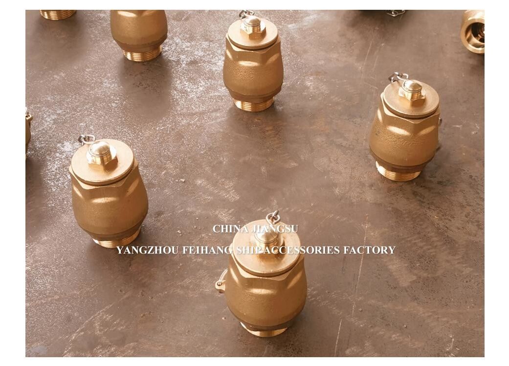 IMPA23339 FH-DN32 Valvola a sfera di scarico Corpo di ottone NPT Copertura di acciaio inossidabile