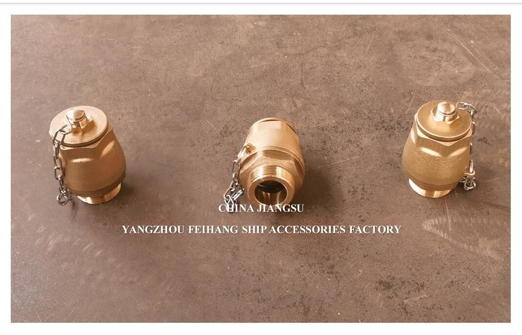 IMPA23339 FH-DN32 Valvola a sfera di scarico Corpo di ottone NPT Copertura di acciaio inossidabile