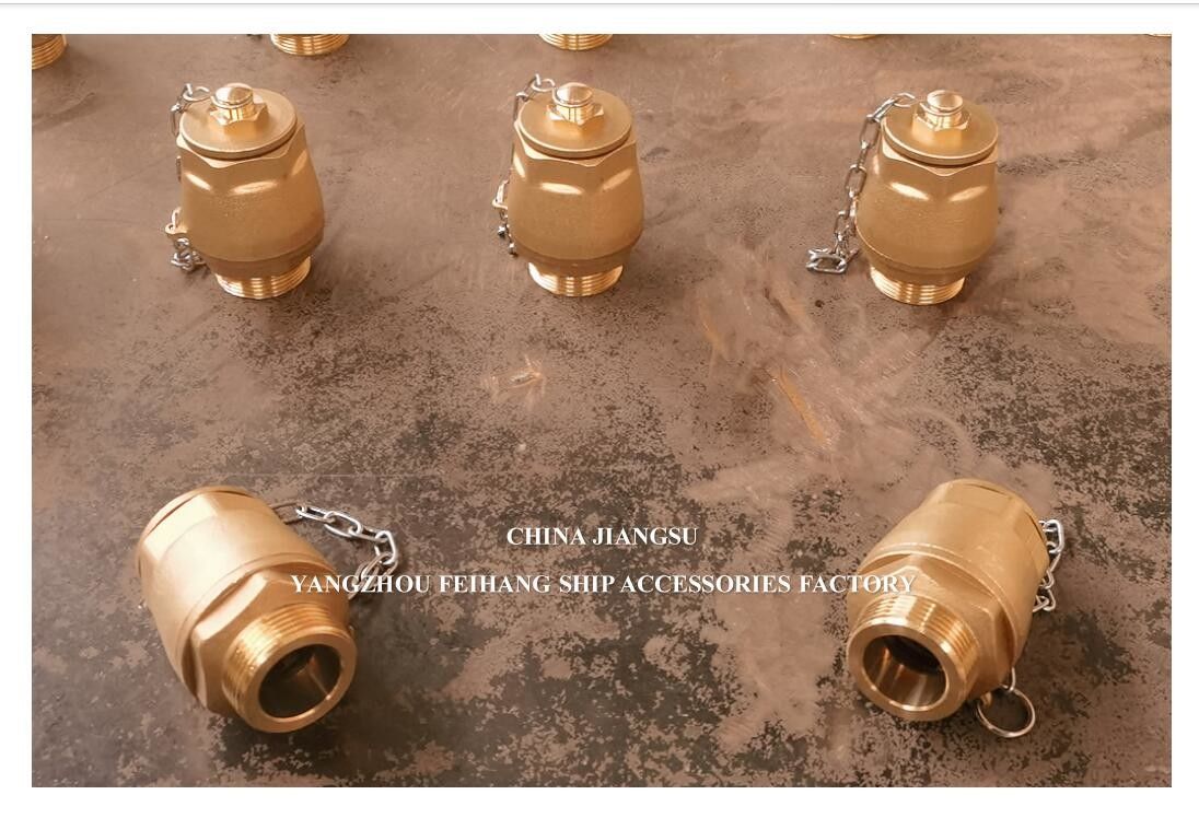 IMPA23339 FH-DN40 Valvola a sfera di scarico Corpo in ottone NPT Copertura in acciaio inossidabile sfera galleggiante
