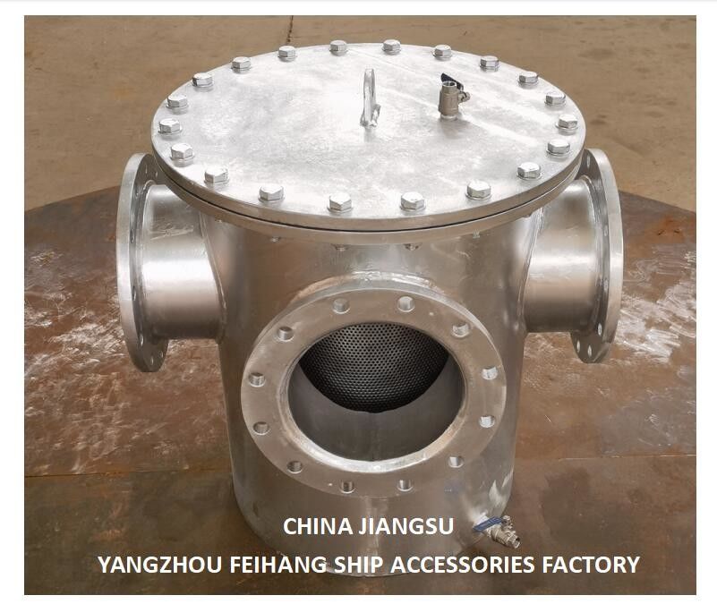 Acciaio inossidabile tipo 3 3Ways può filtrare l'acqua Flanged Design 5K o 10K Hot Galvanized / Epoxy Paint