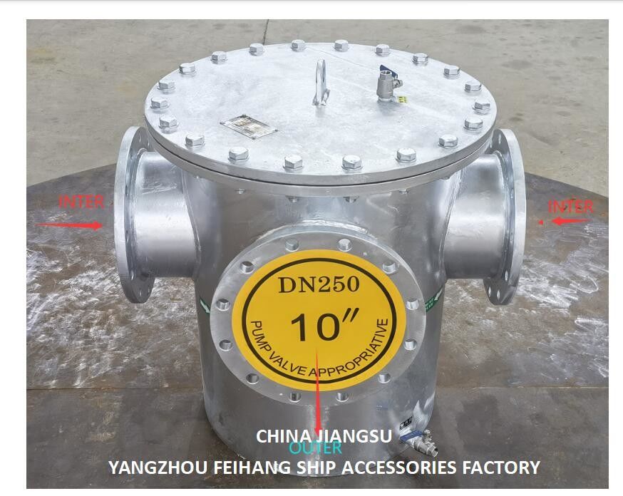 Acciaio inossidabile tipo 3 3Ways può filtrare l'acqua Flanged Design 5K o 10K Hot Galvanized / Epoxy Paint