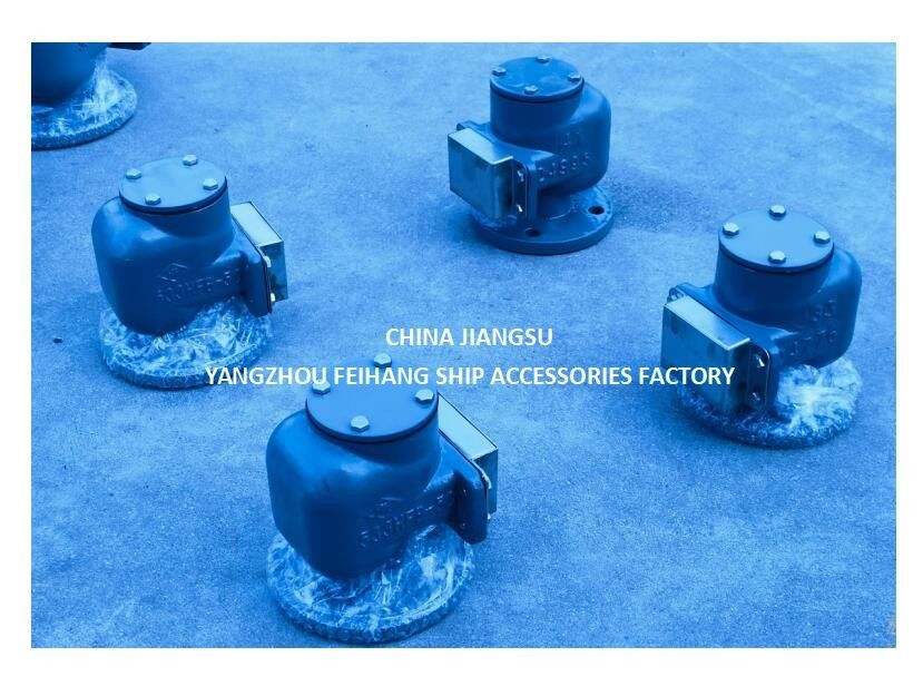 NO.533HFB-50A Testa di ventilazione per il serbatoio del picco anteriore con SUS316L FLOATER NBR GASKET 0.3MPA