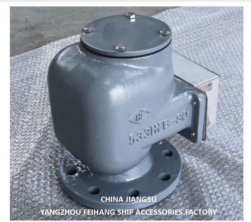 No. 533hfb-80a Testa di ventilazione per serbatoio di zavorra No. 533hfb-80a Testa di ventilazione per serbatoio di punta anteriore