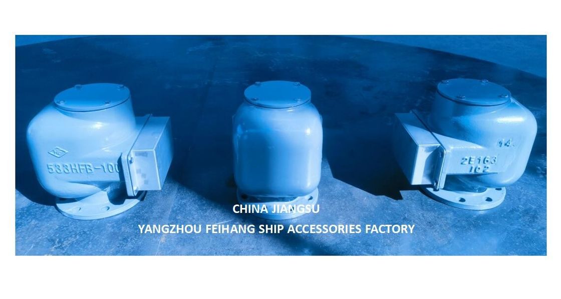 BILGE TANCO D'ACQUA VENTHEAD NO.533HFB-100A con corpo di ferro fuso