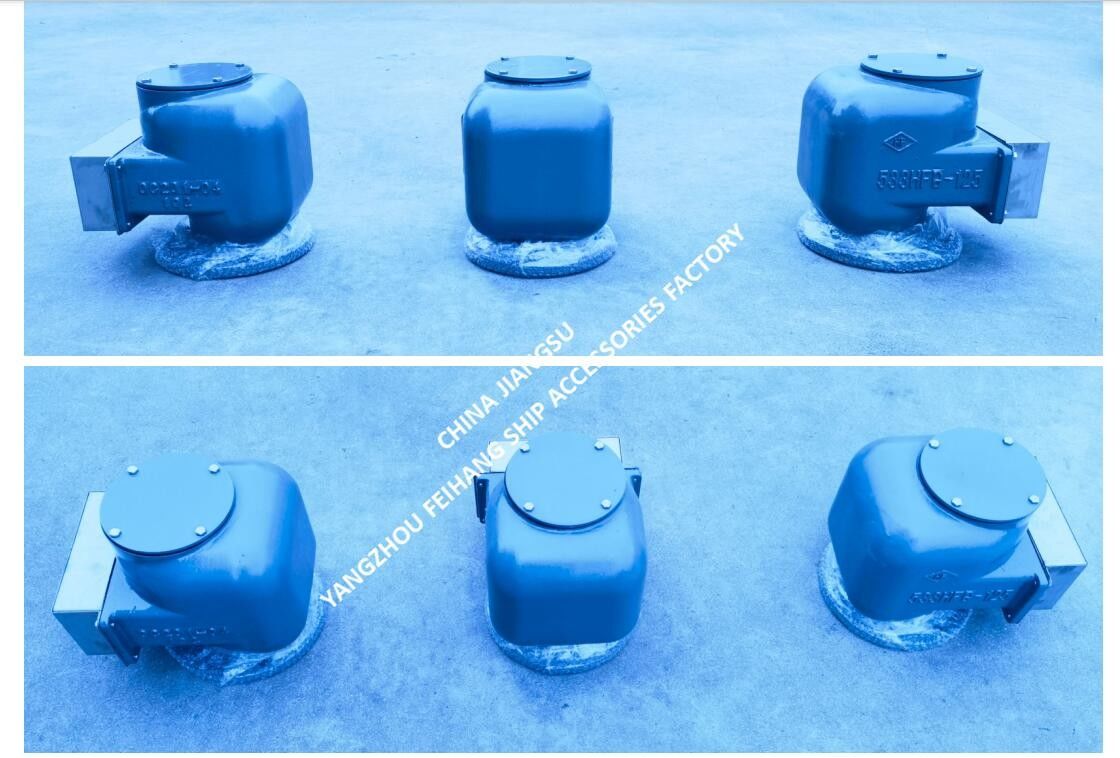 N. 533hfb-125a Testa di ventilazione e Testa di tubi d'aria per il corpo del serbatoio di zavorra ferro fuso con galleggiante in acciaio inossidabile