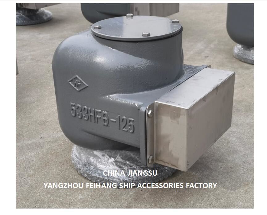 533hfb-125a Testa di scarico dell'aria del serbatoio di zavorra e testa del tubo d'aria di zavorra Corpo in ghisa con galleggiante in acciaio inossidabile