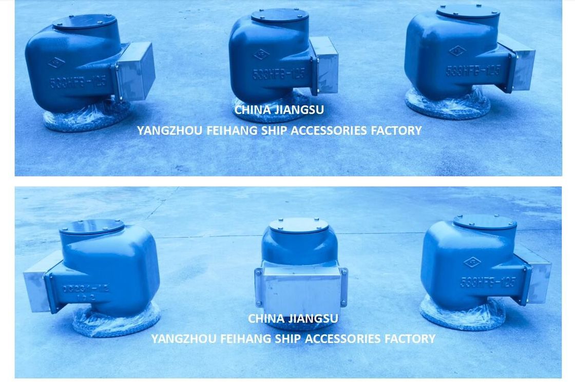 N. 533hfb-125a Testa di ventilazione per serbatoi d'acqua e N. 533hfb-125a Serbatoi di zavorra