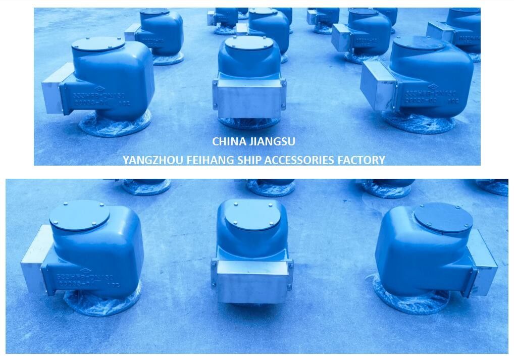 TANCHI DI BALLAST D'ACQUA TEMPO DI VENTAZIONE DELL'AIRE MODELLO-533HFB-150A TEMPO DELL'AIRPIPE MARINO Corpo di ferro fuso con acciaio inossidabile