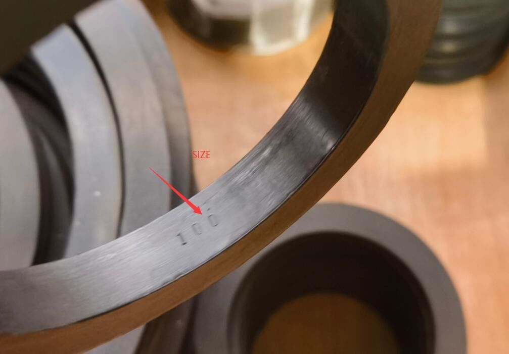 Sigillo di gomma per la testa di ventilazione del serbatoio di zavorra dell'acqua, modello 533 HFB-300, materiale NBR GASKET MAKER FEIHANG SHIP