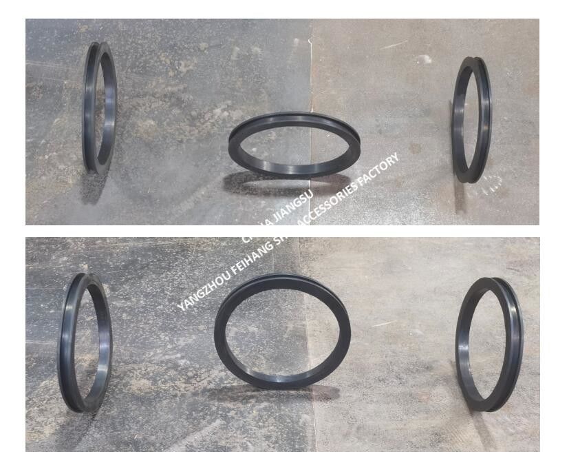 Sigillo di gomma per la testa di ventilazione del serbatoio di zavorra dell'acqua, modello 533 HFB-300, materiale NBR GASKET MAKER FEIHANG SHIP