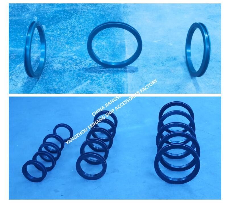 Sigillo di gomma per la testa di ventilazione del serbatoio di zavorra dell'acqua, modello 533 HFB-300, materiale NBR GASKET MAKER FEIHANG SHIP