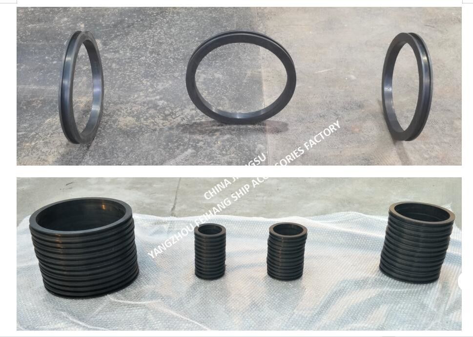 Sigillo di gomma per la testa di ventilazione del serbatoio di zavorra dell'acqua, modello 533 HFB-300, materiale NBR GASKET MAKER FEIHANG SHIP
