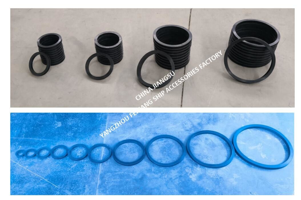 Sigillo di gomma per la testa di ventilazione del serbatoio di zavorra dell'acqua, modello 533 HFB-300, materiale NBR GASKET MAKER FEIHANG SHIP