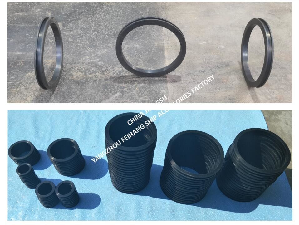 Sigillo di gomma per la testa di ventilazione del serbatoio di zavorra dell'acqua, modello 533 HFB-300, materiale NBR GASKET MAKER FEIHANG SHIP