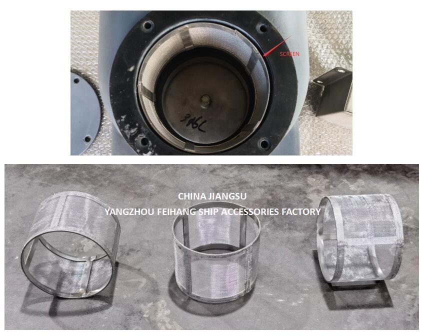 Schermo per la testa del tubo d'aria n. 533HFO-250A e rete antincendio per la testa dell'aria n. 533HFO-250A