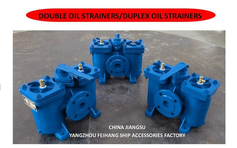 DUPLEX OIL STRAINER MODEL AS16050-0.40/0.22 CB/T425-94 per il filtro di aspirazione della pompa del lubrificante
