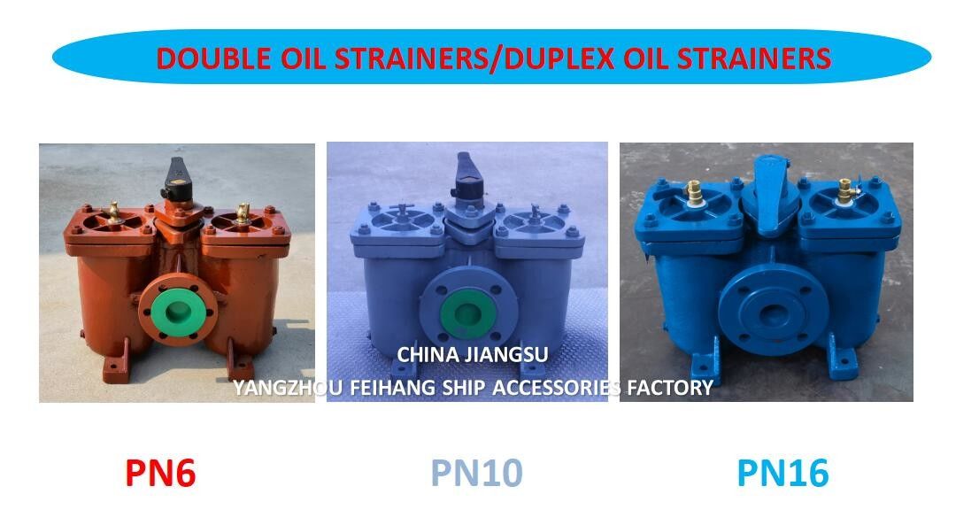 Spedizione filtri per olio duplex e filtri per olio doppi Modello AS16050 Cb/T425 Carrozzeria di filtro in ferro fuso in acciaio inossidabile