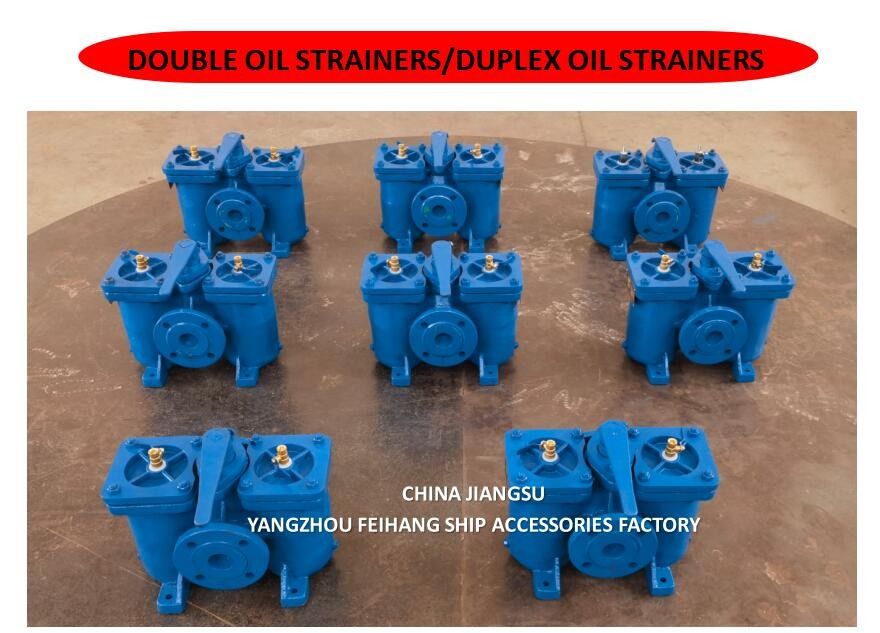 Spedizione filtri per olio duplex e filtri per olio doppi Modello AS16050 Cb/T425 Carrozzeria di filtro in ferro fuso in acciaio inossidabile