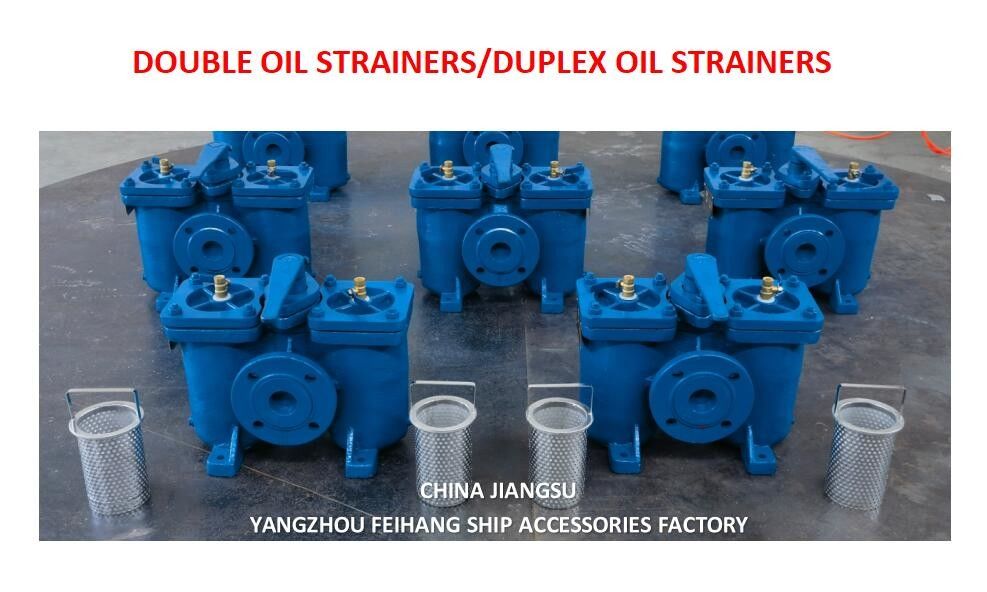 Spedizione filtri per olio duplex e filtri per olio doppi Modello AS16050 Cb/T425 Carrozzeria di filtro in ferro fuso in acciaio inossidabile