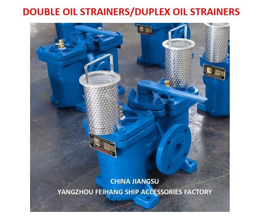 Spedizione filtri per olio duplex e filtri per olio doppi Modello AS16050 Cb/T425 Carrozzeria di filtro in ferro fuso in acciaio inossidabile