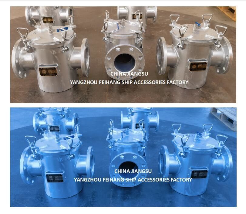 Sciacquatori di acqua marina Modello AS125 CBM1061 Corpo Galvanizzato, In acciaio inossidabile a schermo e fornitore cinese - FeiHang