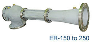 NC N.O.4 MODELLO DELL'EDUCTORE DEL GIACCO MARINO:FC-ER-150-250A MATERIALE - FERRO GATO