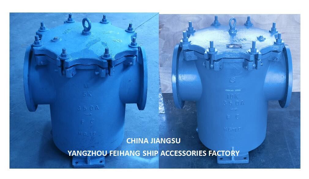 CHINA FORNITORE FILTRO D'ACQUA D'ACCACHE MARINE e STRAINERS D'ACQUA D'ACCACHE MOLDE10K-350A tipo S JISF 7121