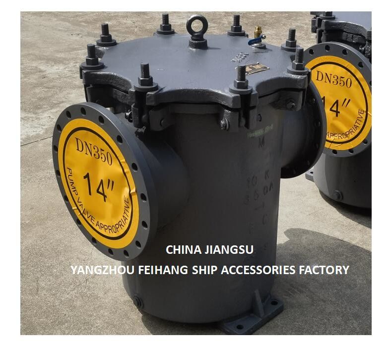 CHINA FORNITORE FILTRO D'ACQUA D'ACCACHE MARINE e STRAINERS D'ACQUA D'ACCACHE MOLDE10K-350A tipo S JISF 7121