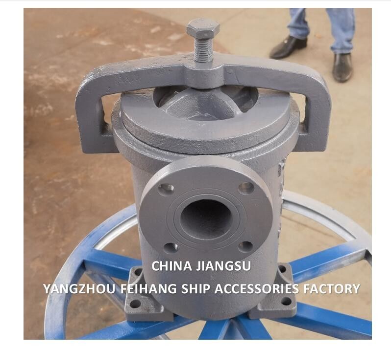 CHINA FORNIRE JIS F7209 MARINE SIMPLEX FUEL STRAINER & MARINE SINGLE FILTER corpo di ferro fuso filtro in acciaio inossidabile