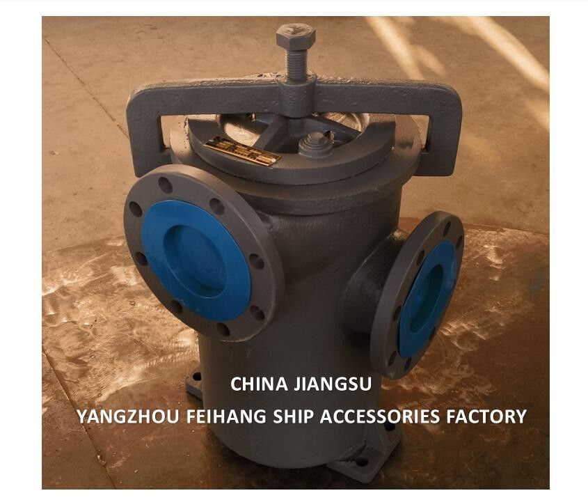 CHINA FORNIRE JIS F7209 MARINE SIMPLEX FUEL STRAINER & MARINE SINGLE FILTER corpo di ferro fuso filtro in acciaio inossidabile