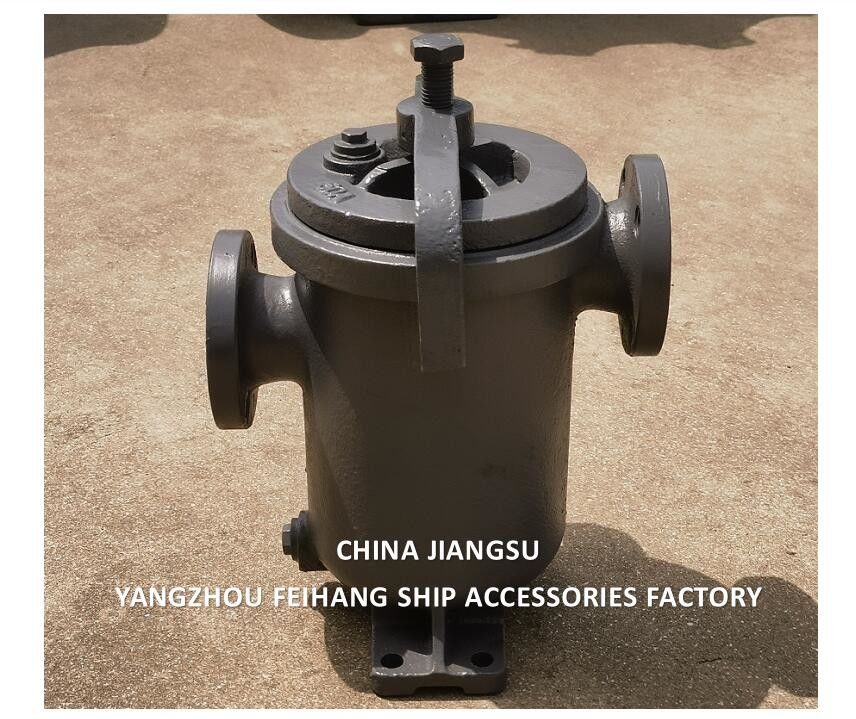 CHINA FORNIRE JIS F7209 MARINE SIMPLEX FUEL STRAINER & MARINE SINGLE FILTER corpo di ferro fuso filtro in acciaio inossidabile