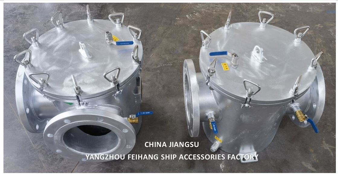 STRAIGHT THROUGH TYPE STRAINERS SEA WATER MODELAS200 CB/T497-1994 SZIE-8