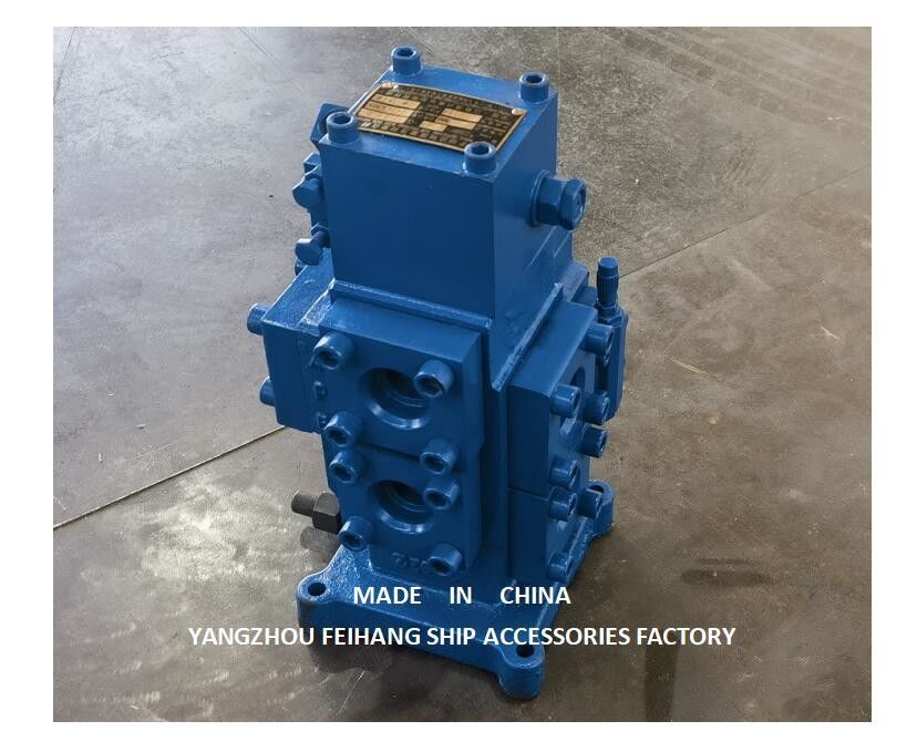 Valvola di controllo verricello CSBF-G25 - Valvole di controllo idrauliche CSBF-G25, dimensione Dn25, portata 200 l/min, pressione 25 MPa, azionamento manuale