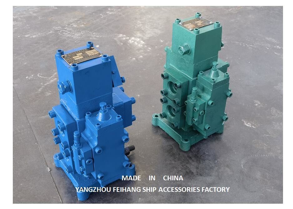 Valvola di controllo verricello CSBF-G25 - Valvole di controllo idrauliche CSBF-G25, dimensione Dn25, portata 200 l/min, pressione 25 MPa, azionamento manuale