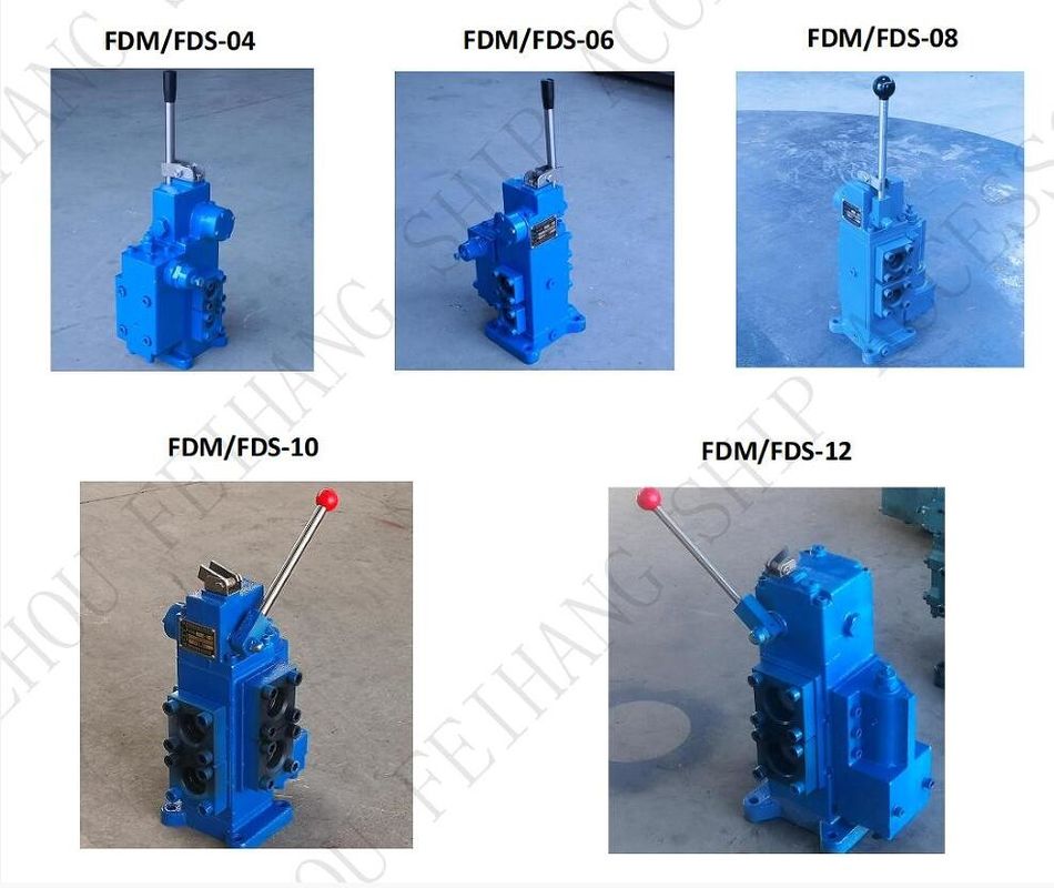 Valvola di controllo idraulica per verricelli di ormeggio Modello FDS08 Dimensione 25a Flusso 200l/Min