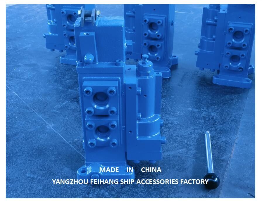 Valvole di controllo del flusso proporzionale manuale per navi MODELLO FDM08 SIZE 25A FLOW 200L/MIN
