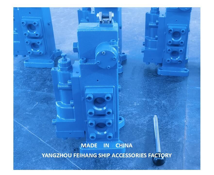 Valvole di controllo del flusso proporzionale manuale per navi MODELLO FDM08 SIZE 25A FLOW 200L/MIN