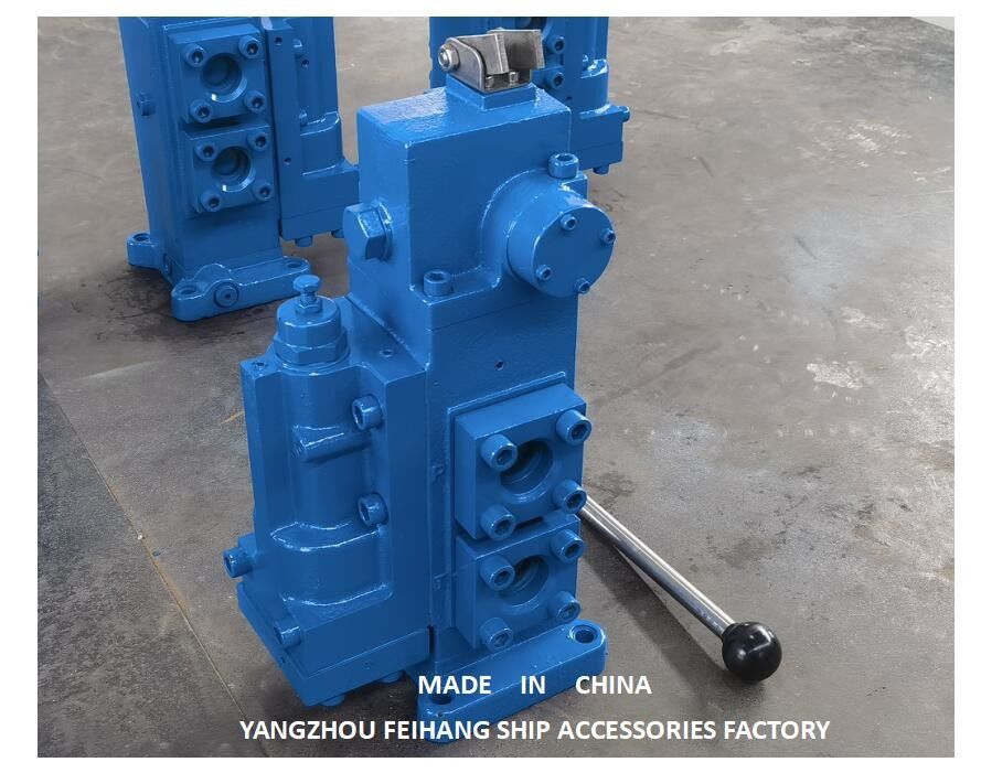 Valvole di controllo del flusso proporzionale manuale per navi MODELLO FDM08 SIZE 25A FLOW 200L/MIN