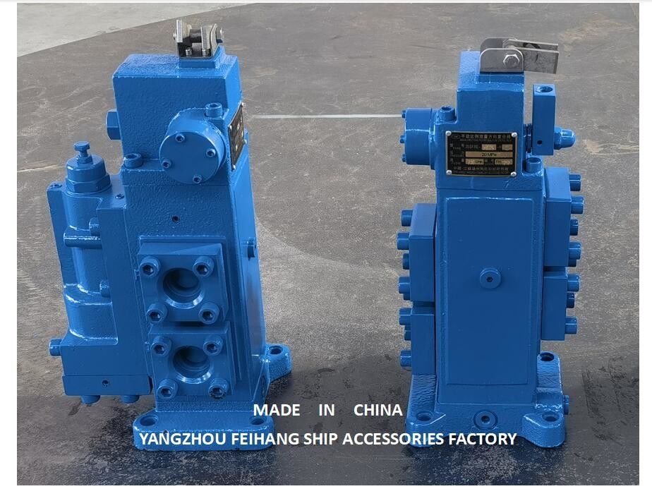 Valvole di controllo del flusso proporzionale manuale per navi MODELLO FDM08 SIZE 25A FLOW 200L/MIN