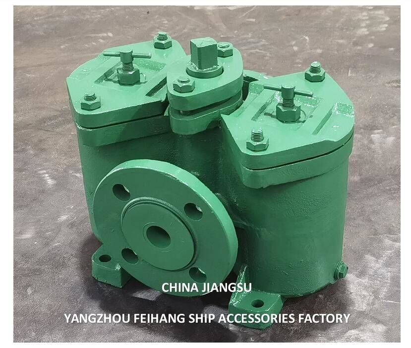 AS32 CB/T425 filtri per olio duplex con gamma di pressione di 0,5 MPa e prestazioni superiori