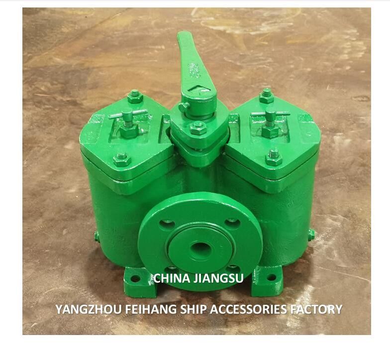 Filtro d'olio duplex con elementi di filtraggio FH16032 CB/T425 FLANGE TO FLANGE -195mm FLANGE OD140, FLANGE PCD-100m