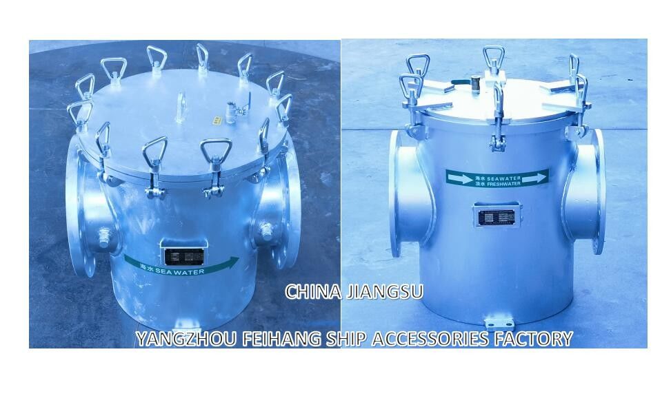 Serbatoio per acqua di mare del motore principale Modello As250 Cb/T497 & Aux. Serbatoio per acqua di mare del motore As250 Cb/T497