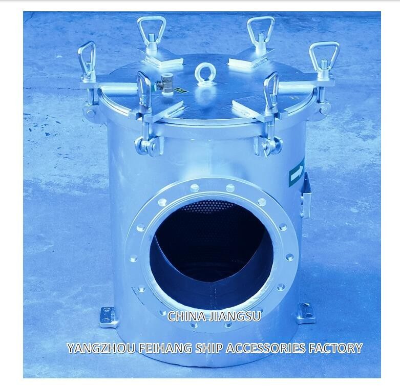 Filtro unico per l'acqua di mare - Filtro unico per l'acqua grossolana per il sistema di raffreddamento dell'acqua di mare AS250 CB/T497-1994